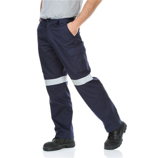 Picture of Midweight Cotton Drill Taped Cargo Pants | Classic Fit