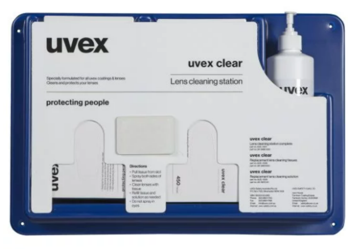Picture of uvex clear lens cleaning station (wall mountable)