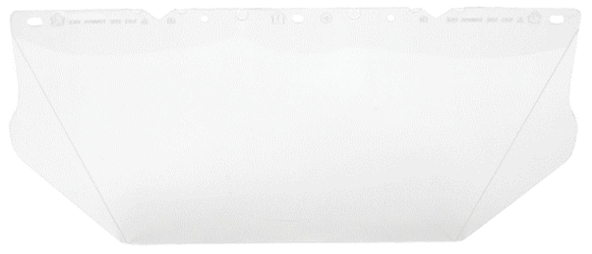 Picture of VISOR V-GARD, CLEAR, PC, FLAT 190MM X 432MM X 1MM