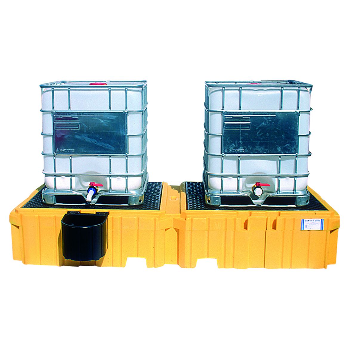 Picture of PRATT IBC SPILL PALLET TWIN SIDE BY SIDE 2 TANK