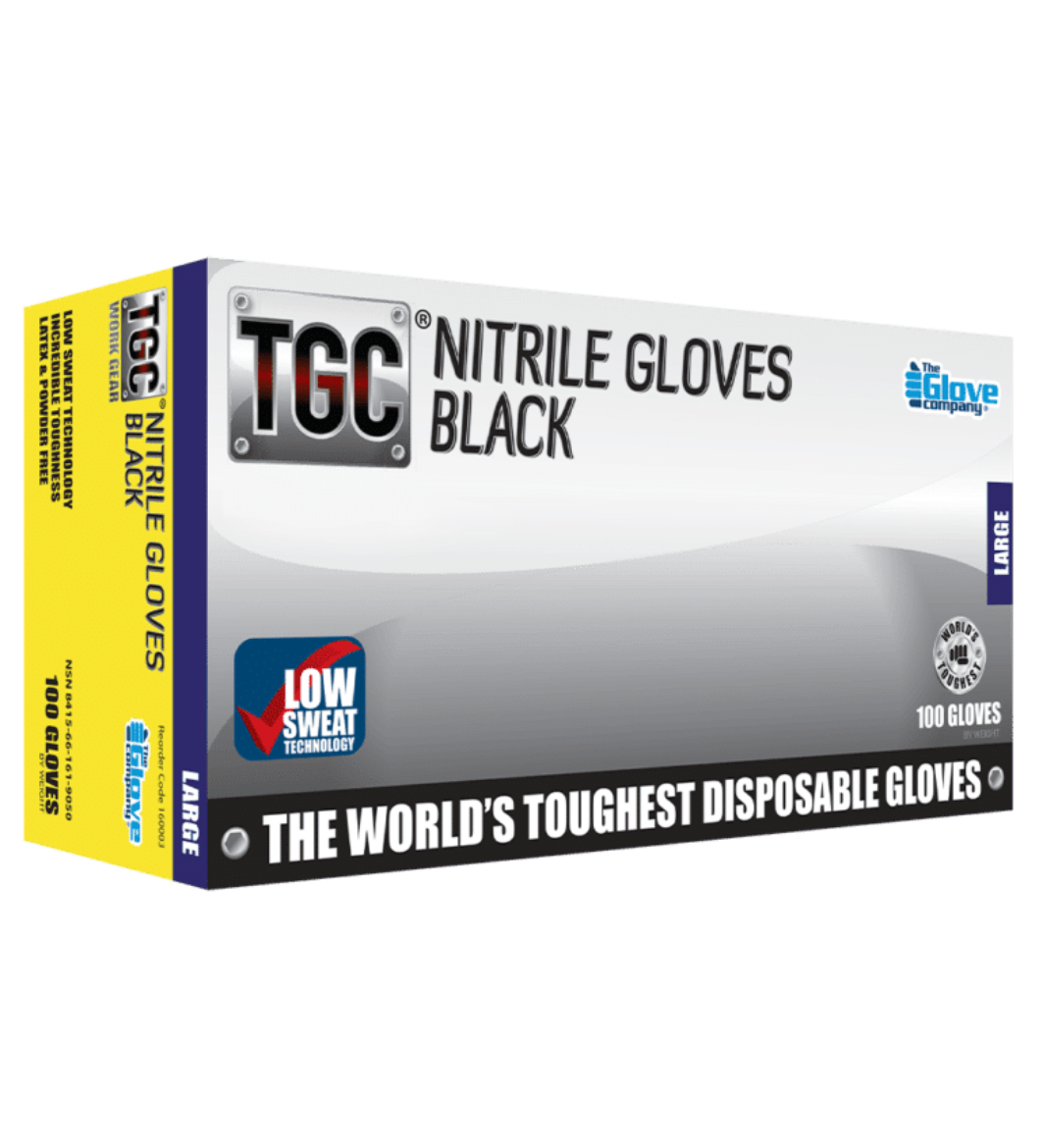Picture of TGC® Black Nitrile Box of 100