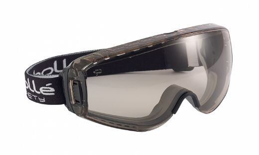 Picture of Bollé PILOT 2 PP/TPR Frame PLATINUM AS/AF CSP Lens - Indirect Vented