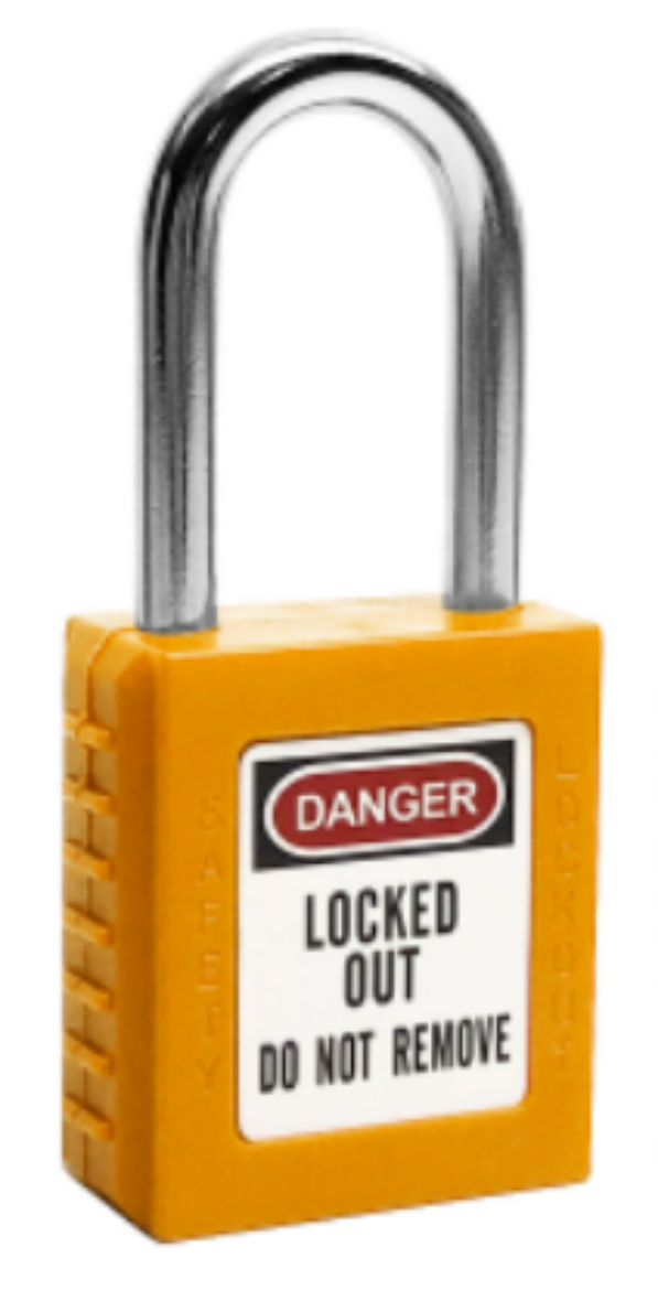 Picture of Halo Safety - 38MM SAFETY LOCK ORANGE KD ONE KEY