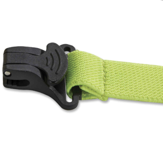 Picture of Ergodyne - Squids 3155 Elastic Hard Hat Lanyard With Clamp 0.9kg - Lime