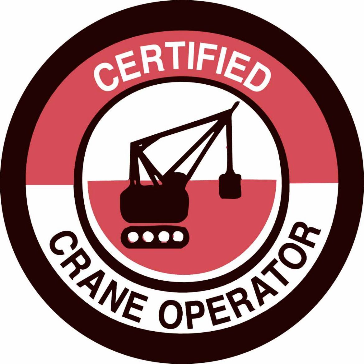 Picture of Hard Hat Label - Certified Crane Operator - Pack of 4 stickers
