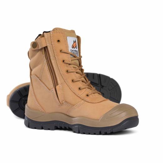 Picture of Mongrel Wheat High Leg ZipSider Boot w/ Scuff Cap - TPU/PU