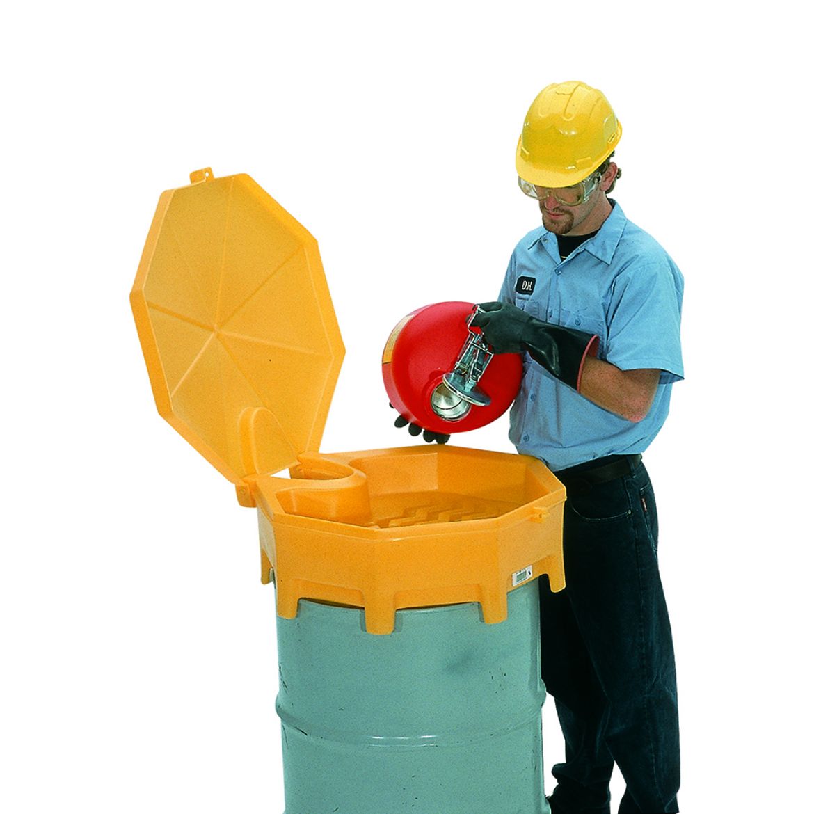 Picture of PRATT GLOBAL FUNNEL WITH SPOUT AND HINGED COVER