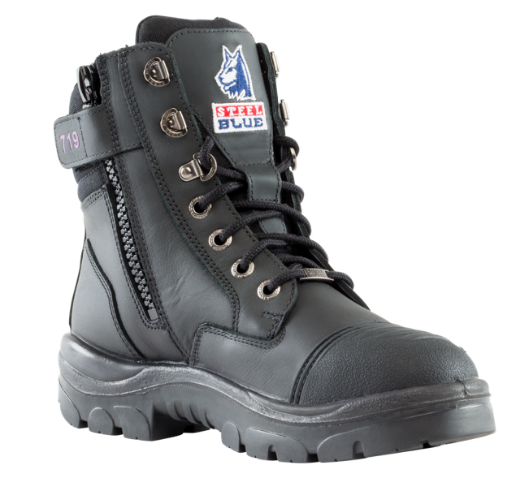 Picture of STEEL BLUE SOUTHERN CROSS ZIP LADIES - TPU SC