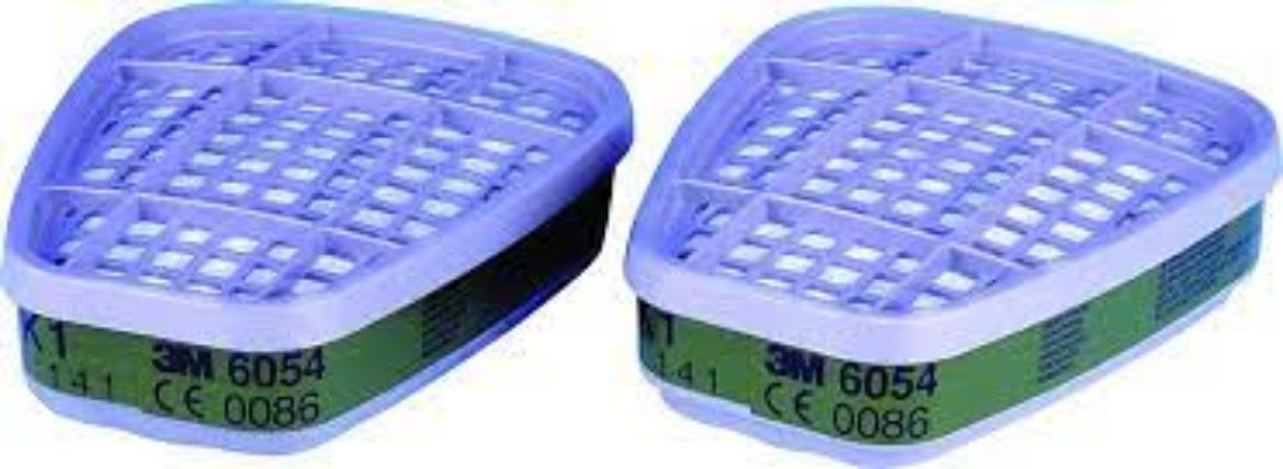 Picture of 3M™ Ammonia and Methylamine Cartridge 6054, (K1)