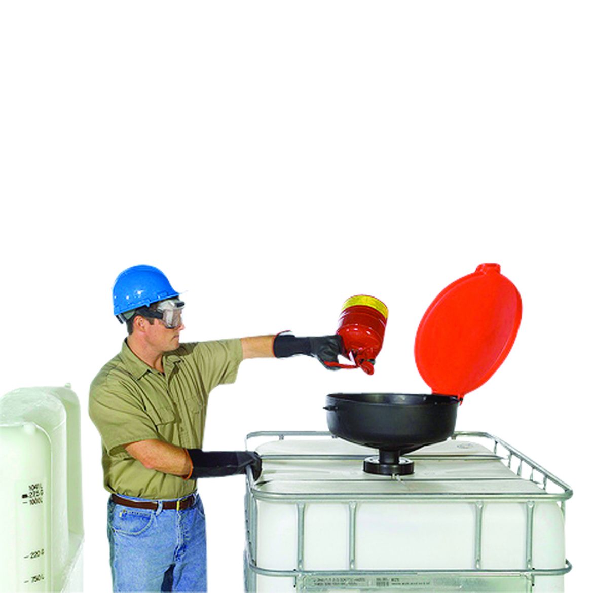 Picture of PRATT BURP FREE FUNNEL WITH WITH LARGE LOCKABLE LID