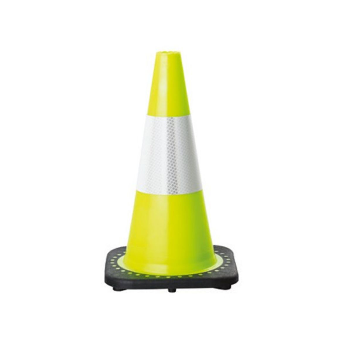 Picture of 700mm Reflective Traffic Cone Green - Class 1