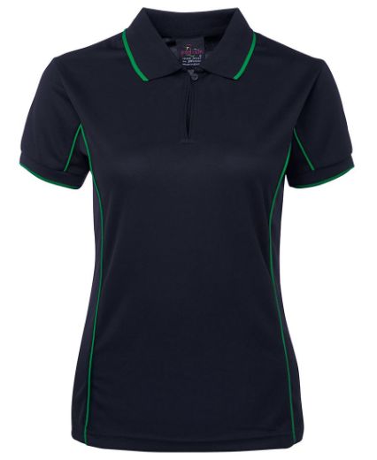 Picture of PODIUM S/S PIPING POLO