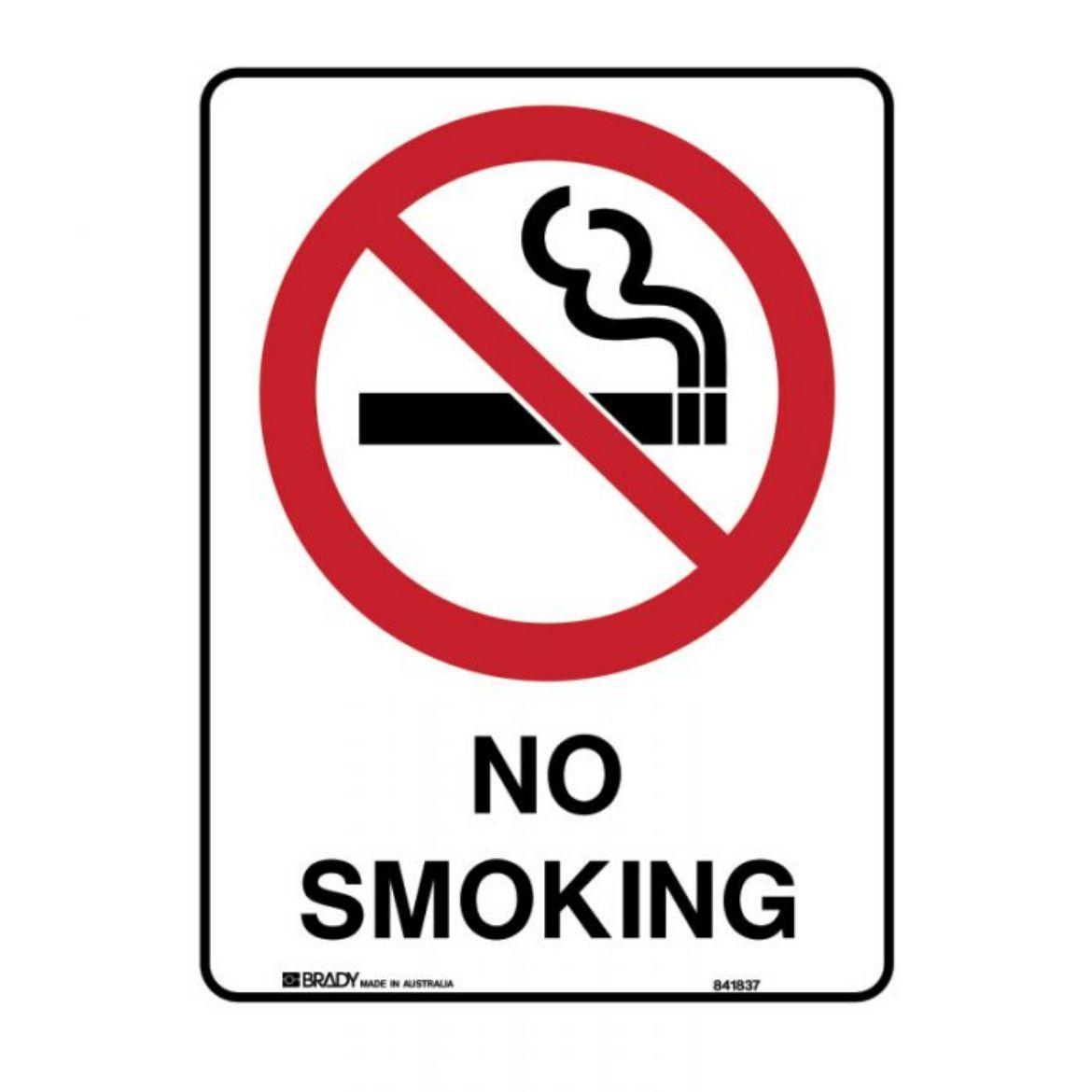 Picture of No Smoking (Polypropylene) H600mm x W450mm