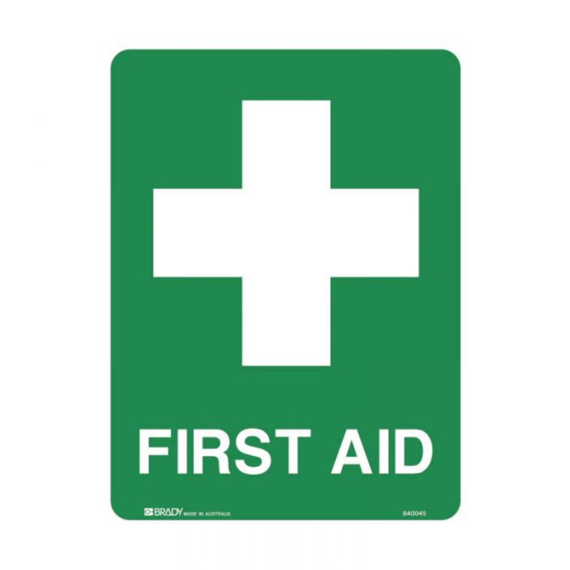 Picture of First Aid Sign  (Polypropylene) H300mm x W225mm