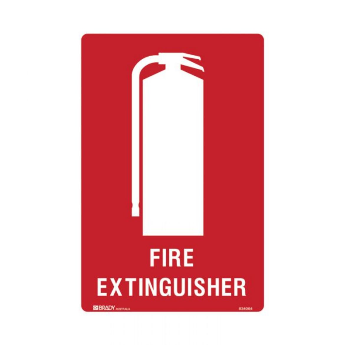 Picture of Fire Equipment Sign - Fire Extinguisher, 300 x 225mm - Poly