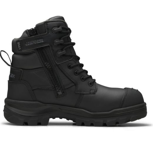 Picture of RotoFlex Black Water Resistant ZIP SIDED Composite Toe