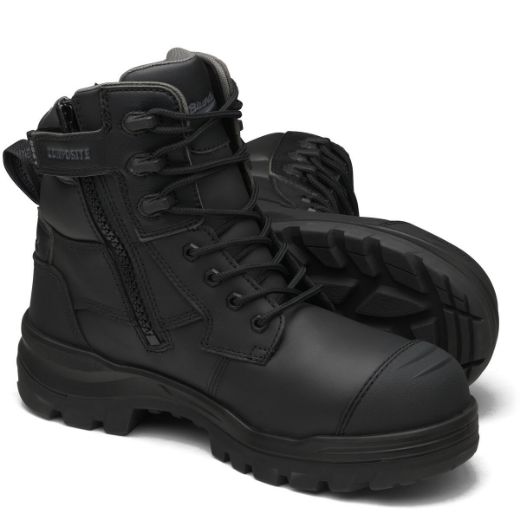 Picture of RotoFlex Black Water Resistant ZIP SIDED Composite Toe