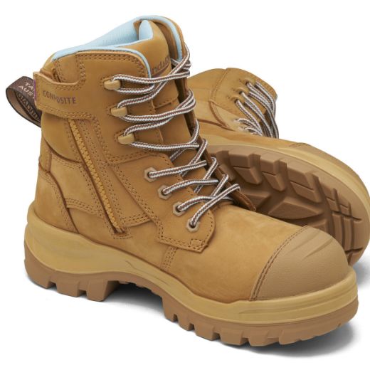 Picture of RotoFlex Women's Wheat Water Resistant ZIP SIDED Composite Toe