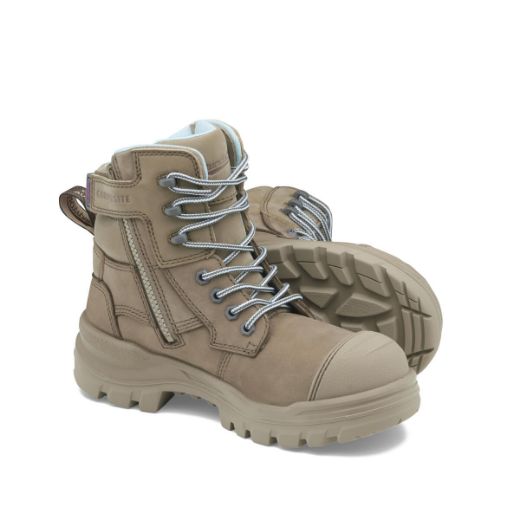 Picture of RotoFlex Women's Stone Water Resistant ZIP SIDED Composite Toe