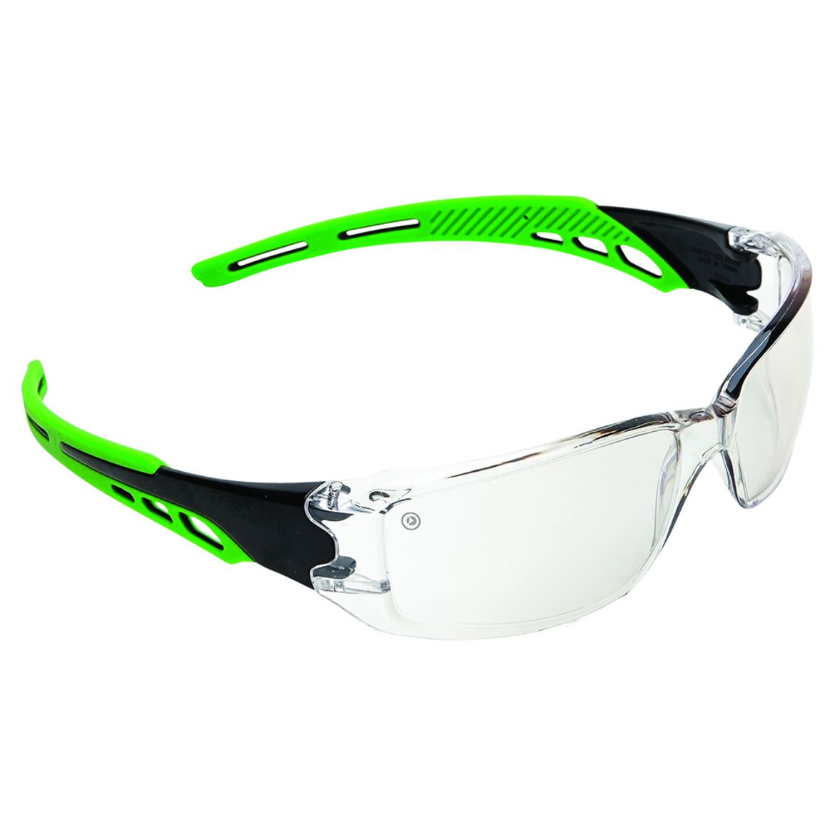Picture of CIRRUS GREEN ARMS SAFETY GLASSES INDOOR/OUTDOOR - ANTI-FOG LENS