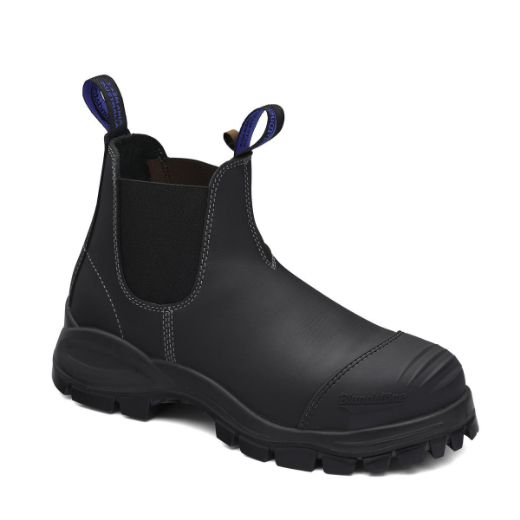 Picture of Blundstone Black Elastic Side Safety Boot