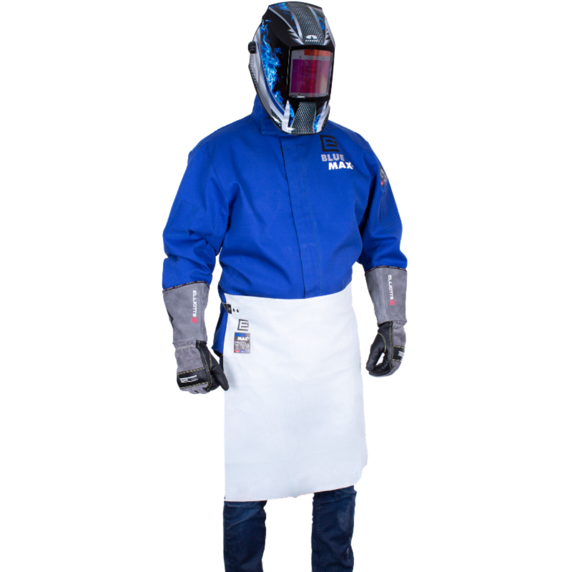 Picture of Blue Max A4 Leather Waist Style Welding Apron