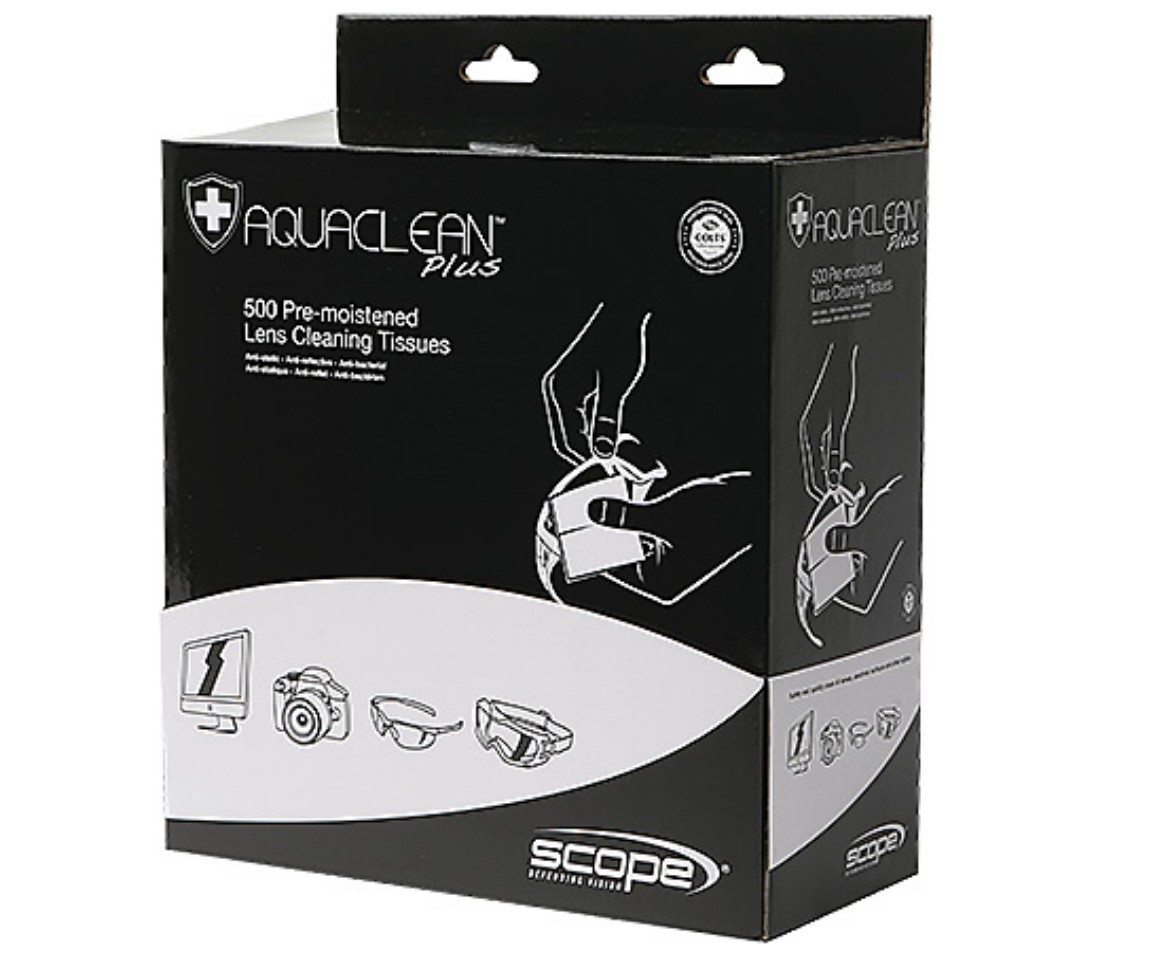 Picture of Scope Pre-moistened Lens Cleaning Wipes Box 500