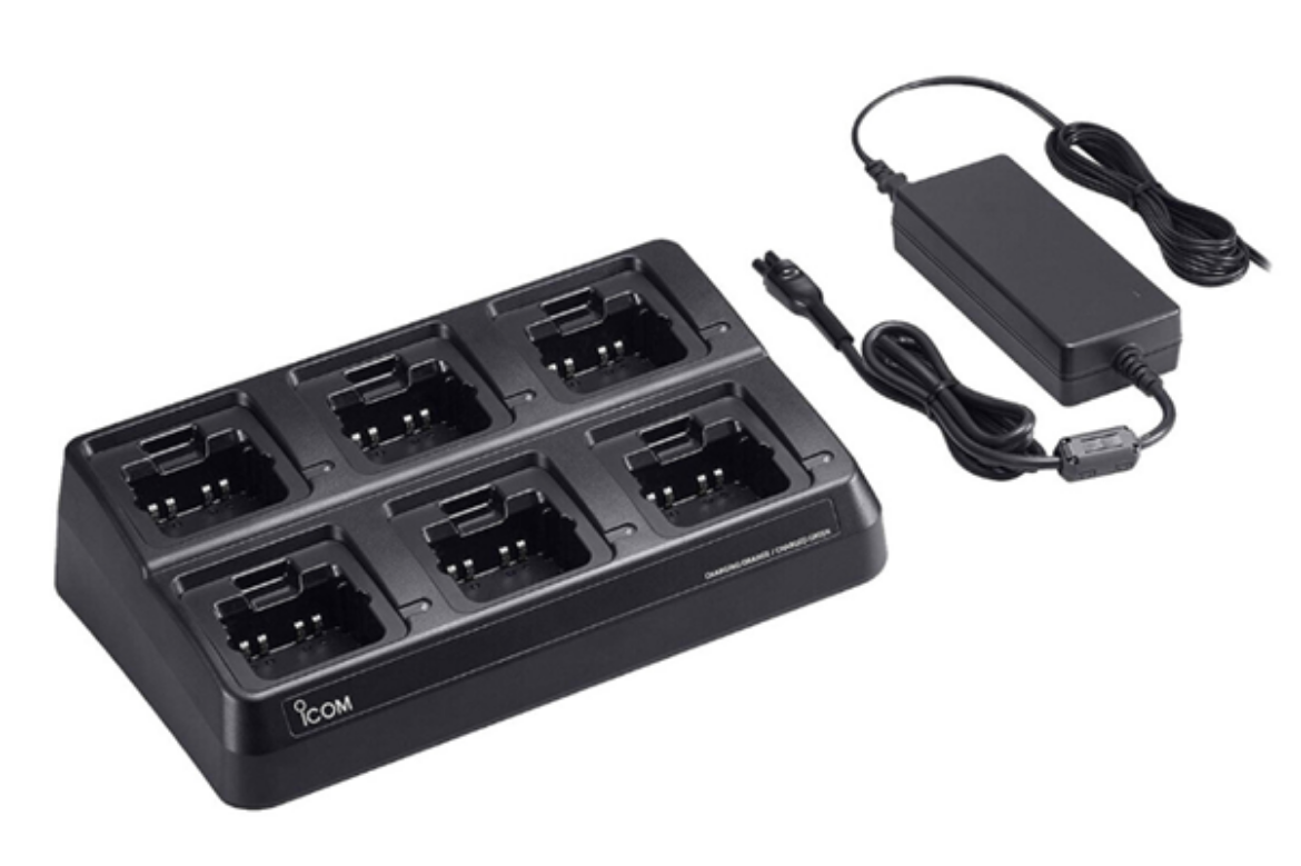Picture of 6 Way rapid charger (includes 6xAD130 charger adapter & BC157S AC adapter)