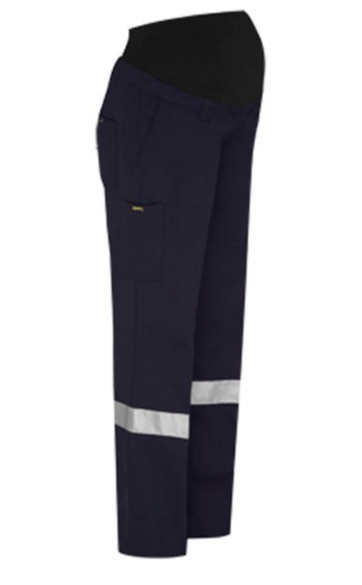 Picture of BISLEY Women'S Taped Maternity Drill Work Pants