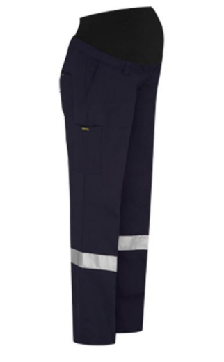 Picture of BISLEY Women'S Taped Maternity Drill Work Pants
