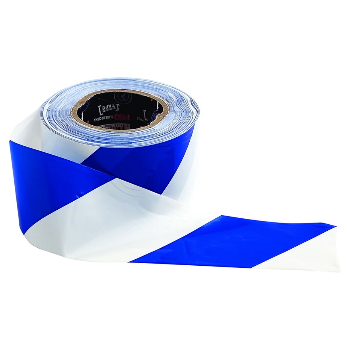 Picture of BLUE/WHITE HAZARD TAPE - 100M X 75MM