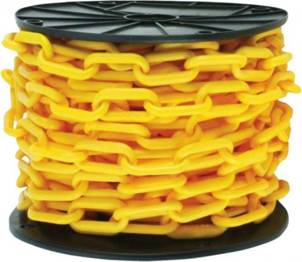 Picture of Plastic Chain - Yellow - 8mm x 25m