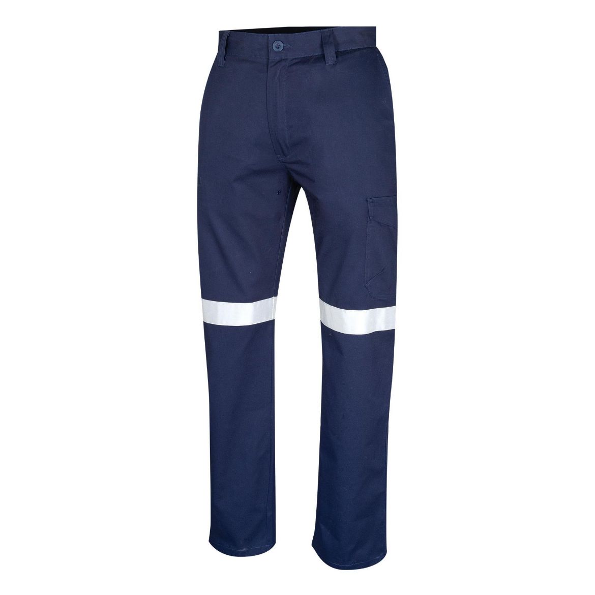 Picture of TRu Workwear Midweight Drill Trouser With Reflective Tape