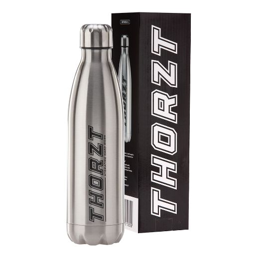 Picture of THORZT 750mL STAINLESS STEEL DRINK BOTTLE - SILVER