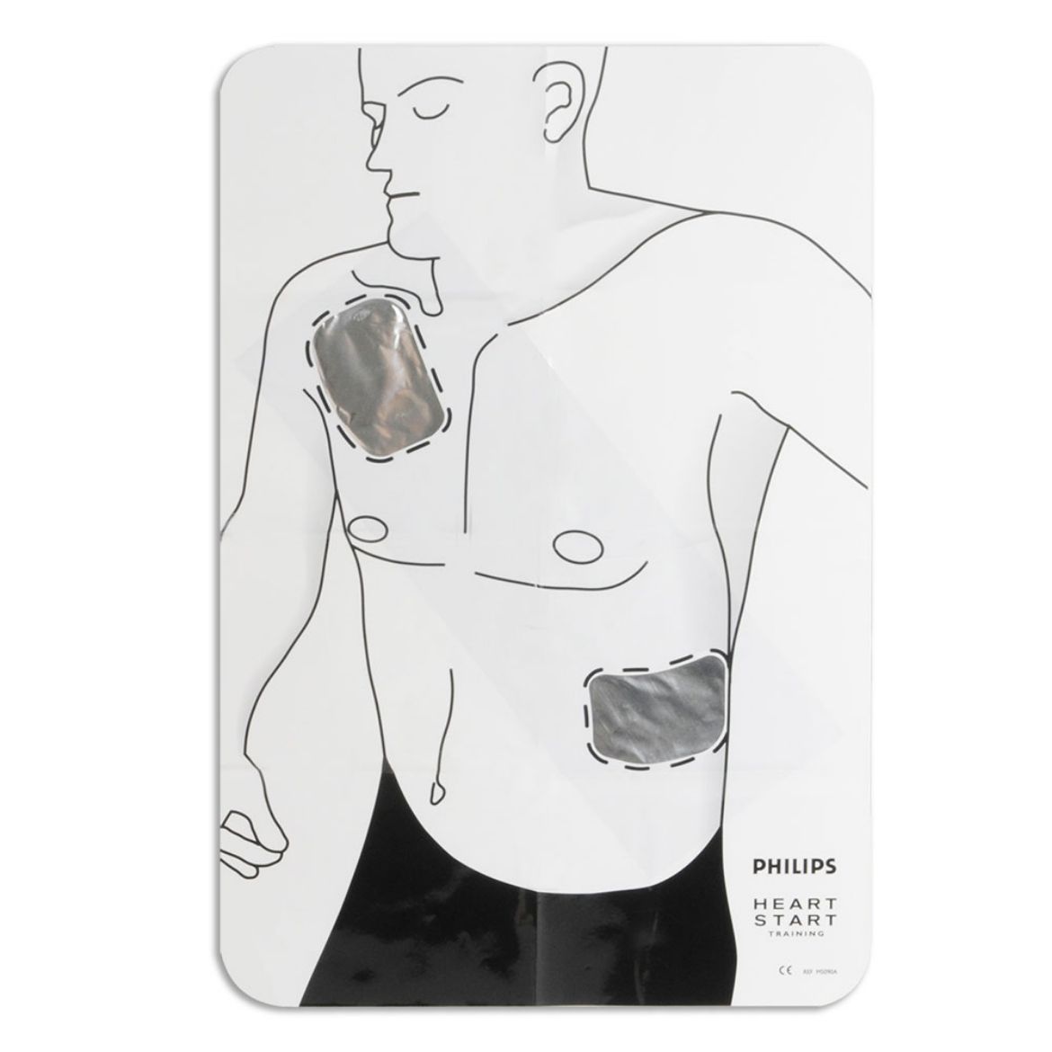 Picture of MEDIQ PAD PLACEMENT GUIDE - SUITS HS1 AND FRX