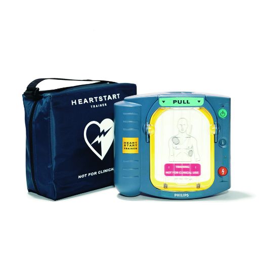 Picture of MEDIQ PHILIPS DEFIBRILLATOR HEART START FIRST AID
