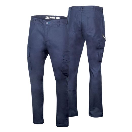 Picture of TRu Workwear Midweight Cotton Stretch Cargo Trousers