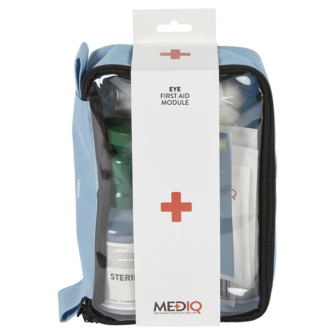 Picture of MEDIQ INCIDENT READY FIRST AID MODULE EYE IN BLUE SOFTPACK