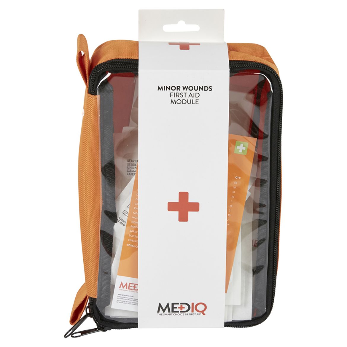 Picture of MEDIQ INCIDENT READY FIRST AID MODULE MINOR WOUNDS IN ORANGE SOFTPACK