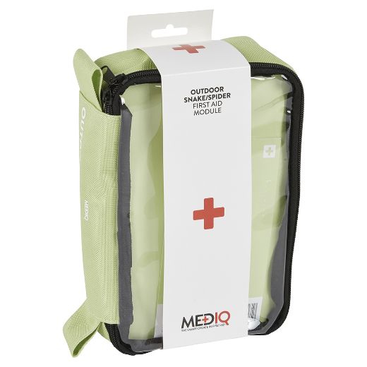 Picture of MEDIQ INCIDENT READY FIRST AID MODULE OUTDOOR / SNAKE / SPIDER IN LIME SOFTPACK