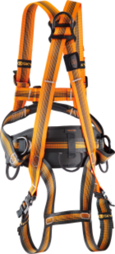 Picture of FALC - Compliance level all purpose harness with frontal and dorsal attachment points. Includes side D Rings for work position and confined space loops - XS to M