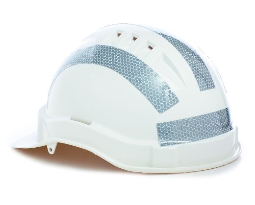 Picture of HARD HAT REFLECTIVE TAPE - STRAIGHT (10 PER SHEET) - TO SUIT ALL PRO CHOICE HARD HATS