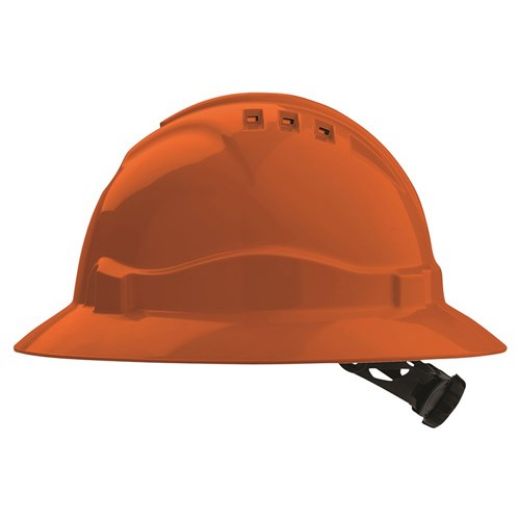 Picture of HARD HAT (V6) - VENTED, FULL BRIM, 6 POINT RATCHET HARNESS