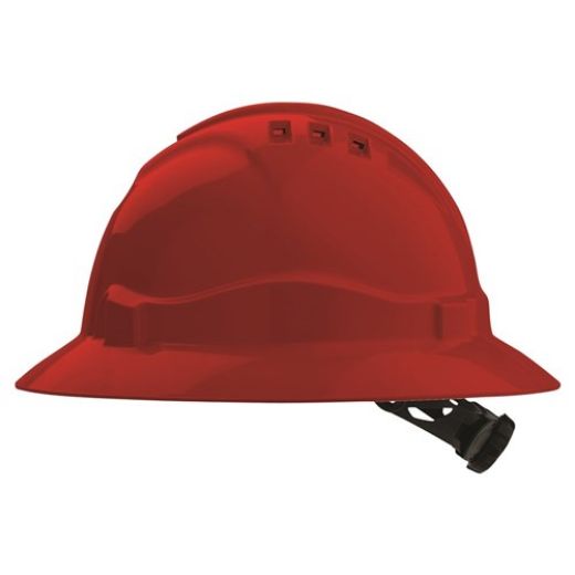 Picture of HARD HAT (V6) - VENTED, FULL BRIM, 6 POINT RATCHET HARNESS