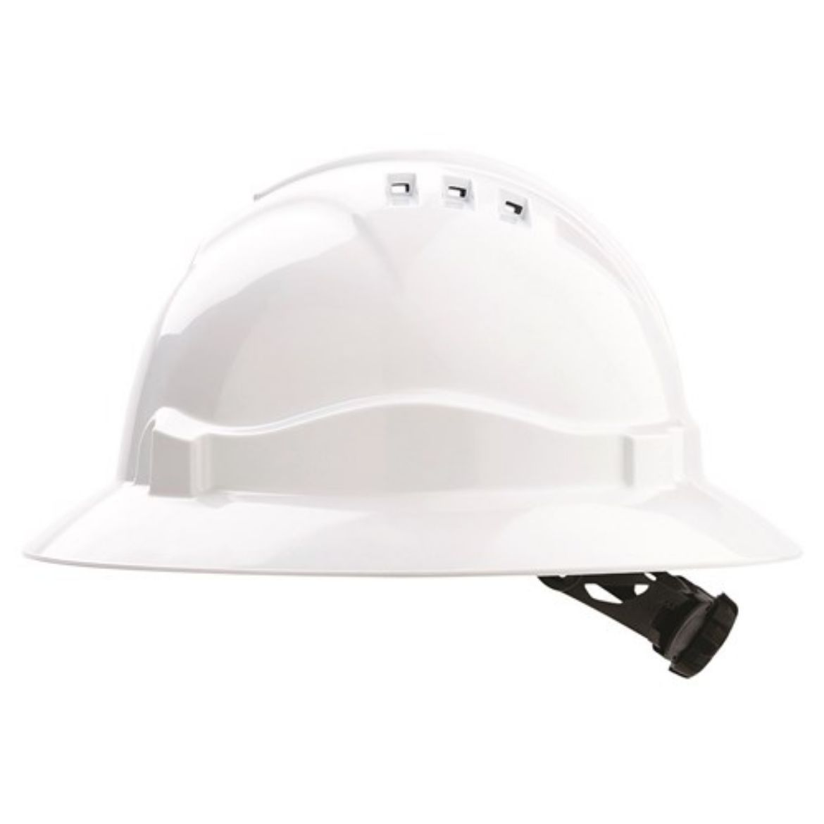 Picture of HARD HAT (V6) - VENTED, FULL BRIM, 6 POINT RATCHET HARNESS