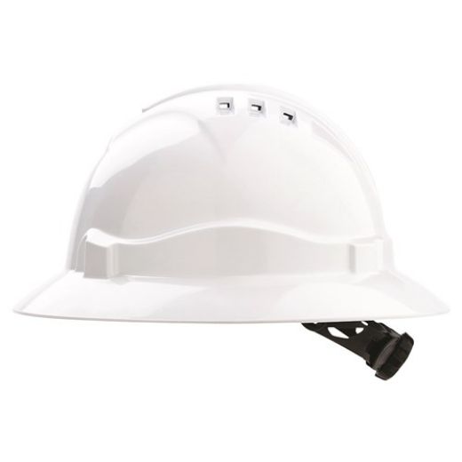 Picture of HARD HAT (V6) - VENTED, FULL BRIM, 6 POINT RATCHET HARNESS
