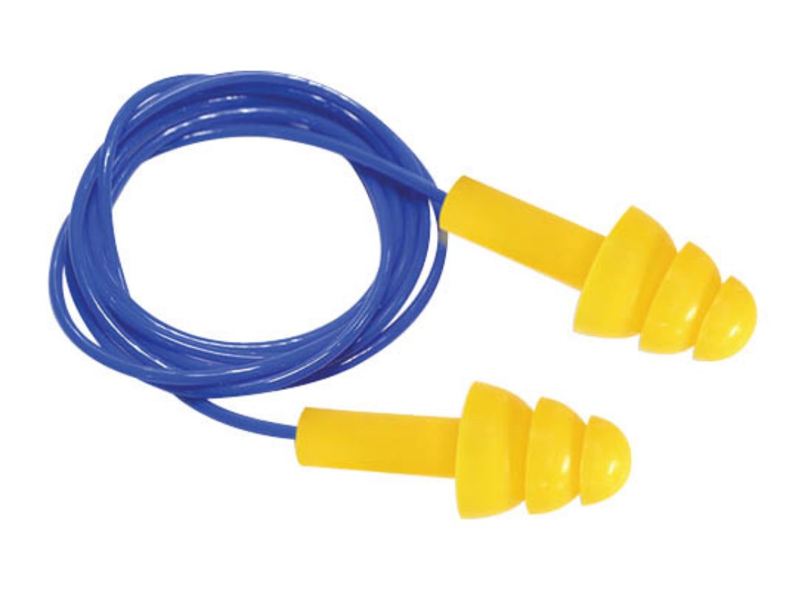 Picture of Silicone Corded Reusable Earplug