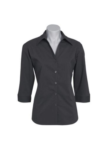 Picture of Biz Collection LADIES METRO 3/4 SLEEVE SHIRT