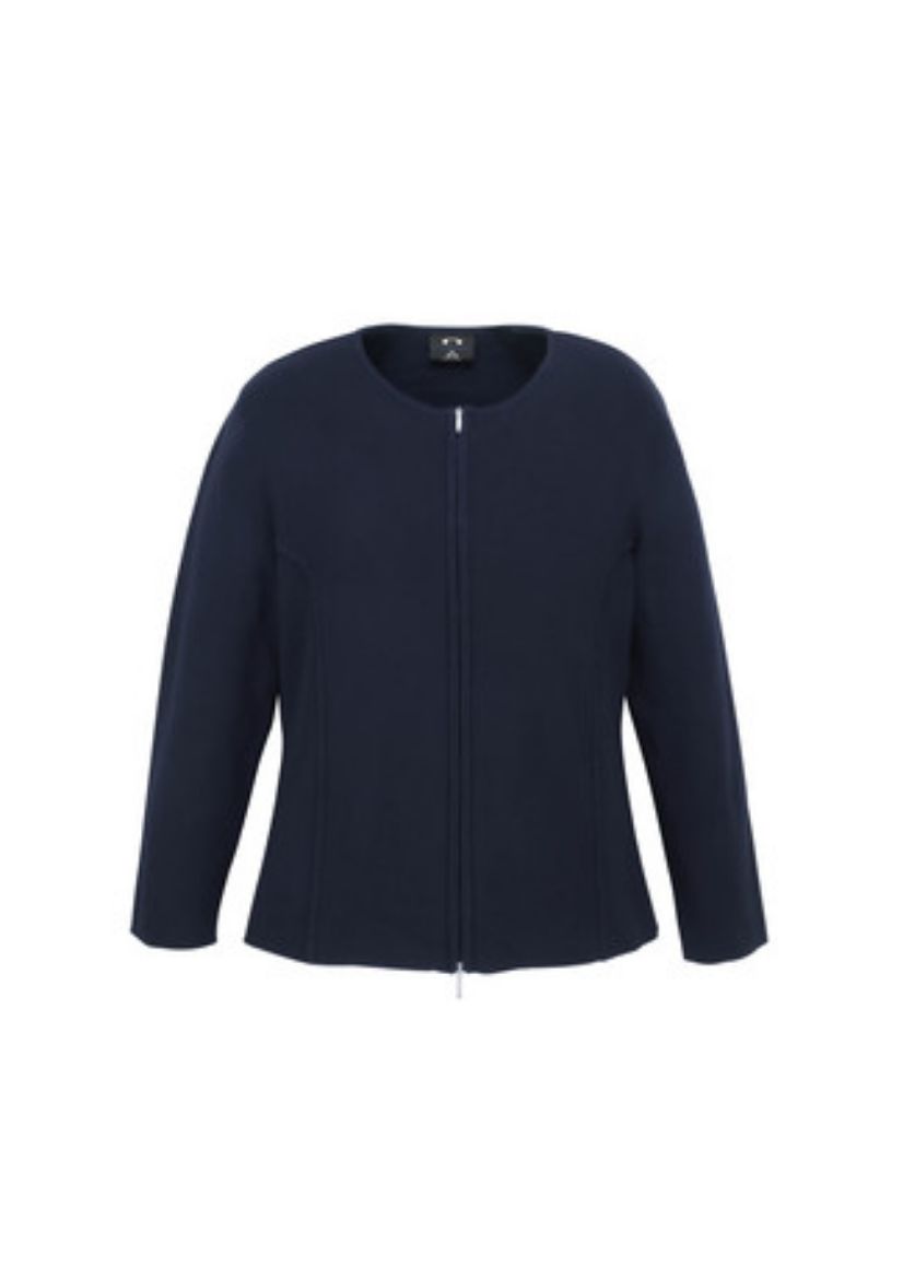 Picture of Biz Collection WOMENS 2-WAY ZIP CARDIGAN