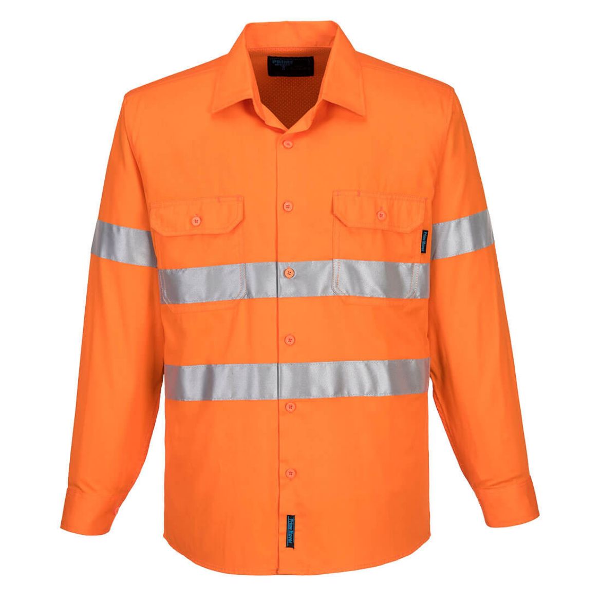 Picture of Portwest Hi-Vis Lightweight Long Sleeve Shirt with Tape